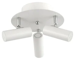 ORIVA Takspot Rund MiniGU10 3L 23cm Vit