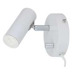 ORIVA Väggspot MiniGU10 10cm Vit