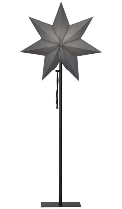 OZEN Stjärna på fot 85cm Grå