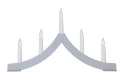 PAGOD Ljusstake 5L 27cm Grå