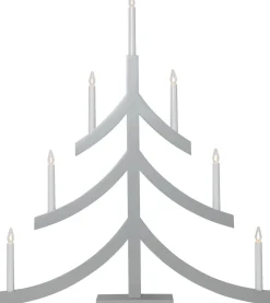 PAGOD Ljusstake 7L 79cm Grå