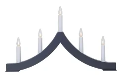 PAGOD Ljusstake 5L 27cm Grafit