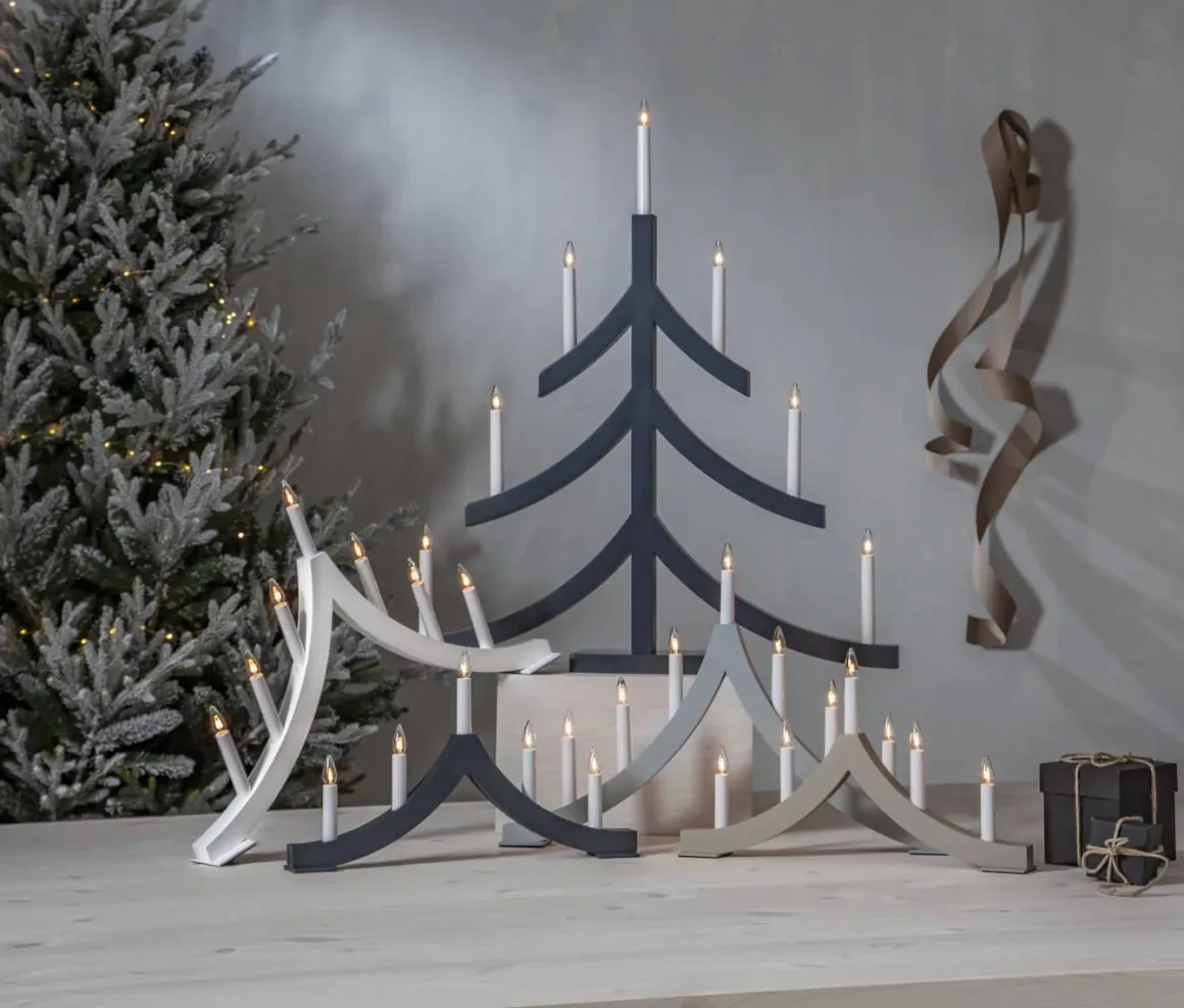 PAGOD Ljusstake 7L 79cm Grafit