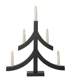 PAGOD Ljusstake 5L 47,5cm Grafit