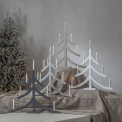 PAGOD Ljusstake 7L 79cm Vit