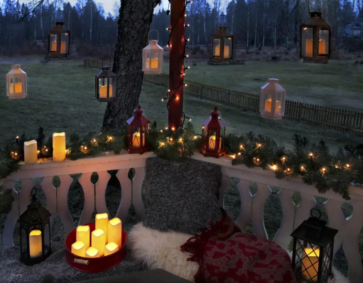 PAUL LED-Blockljus 7,5cm LED Beige