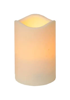 PAUL LED-Blockljus 11,5cm LED Beige