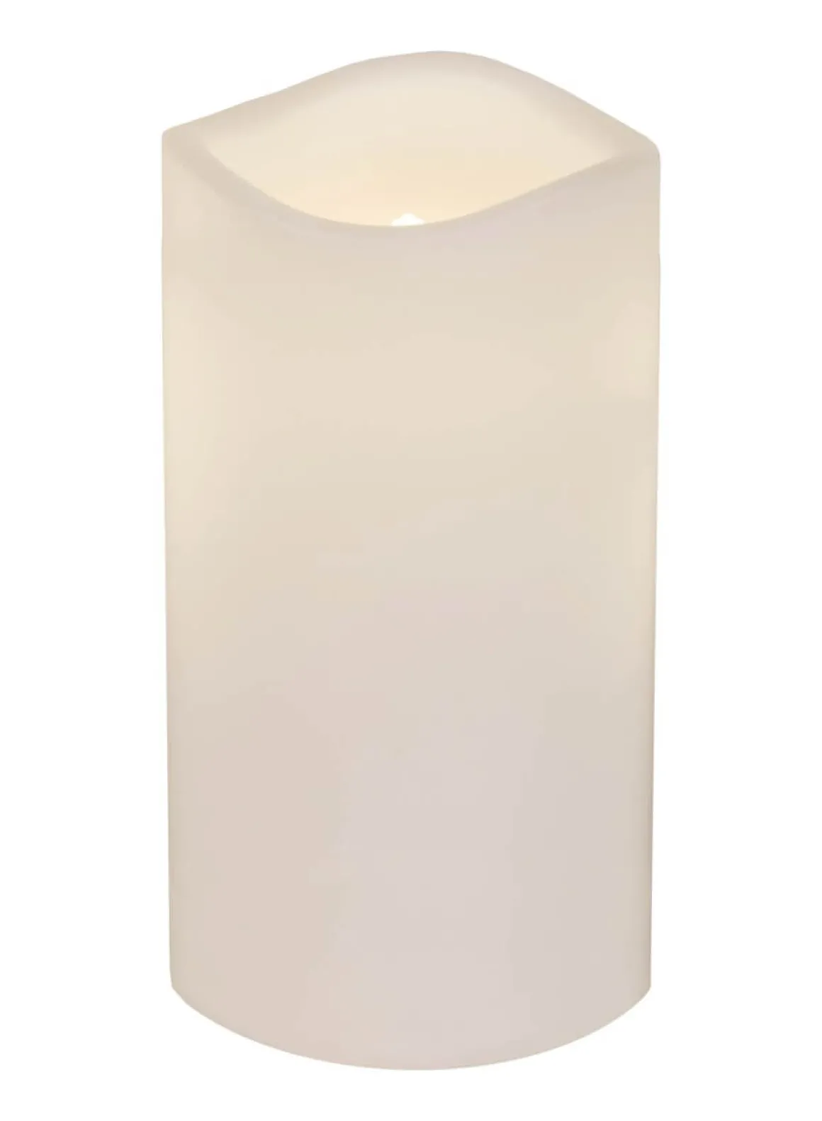 PAUL LED-Blockljus 15cm LED Vit