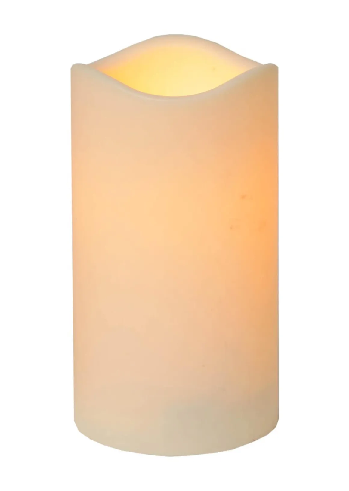 PAUL LED-Blockljus 15cm LED Beige