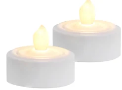 Paulo LED Värmeljus 2-pack Vit