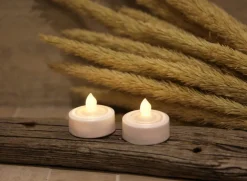 Paulo LED Värmeljus 2-pack Vit