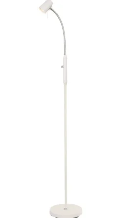 PILOT Golvlampa 135cm Vit/Krom