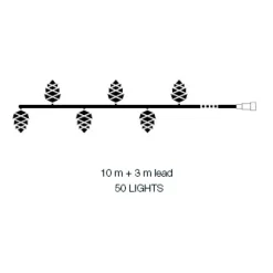 PINE Ljusslinga 10m 12V IP44