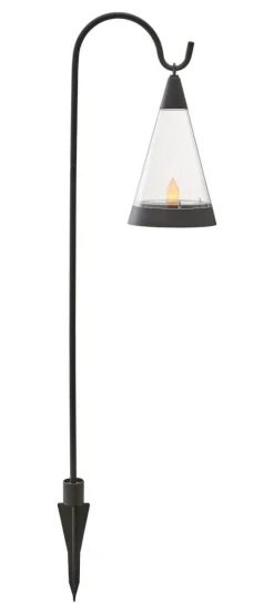 PISA Solcells-Dekoration 70cm Svart