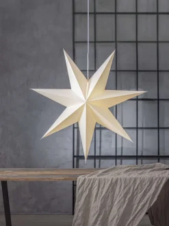 PLAIN Pappersstjärna 90cm Vit