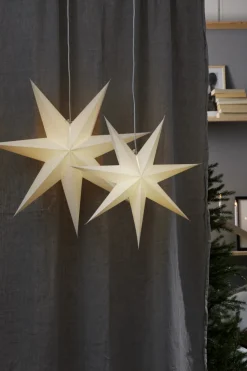 PLAIN Pappersstjärna 78cm Vit