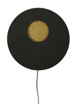 PLANET Vägglampa LED 28cm Svart/Guld