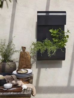 PLANTA Vägglampa 70cm Svart