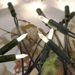 P-LED INDOOR Ljusslinga 2,85m 20LED Varmvit/Grön