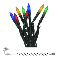 P-LED Ljusslinga Utomhus 16m 80LED IP44 Flerfärgad Grön