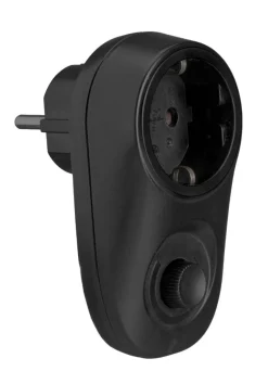 PLUG-IN DIMMER 25-280W Svart