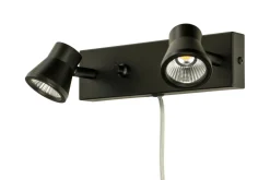 Pluto Väggspot LED 23cm Svart