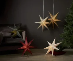 POINT Pappersstjärna 60cm Grön