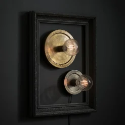 POINT Tak/Vägglampa 30cm Råmässing