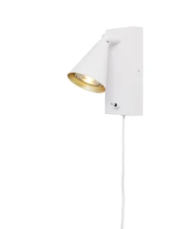 Polaris Väggspot Vit 7 cm