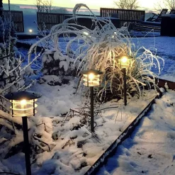 POPPY Pollare 3p 50cm LED, Trafo, Kabel - Antracitgrå 12V IP44