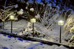 POPPY Pollare 3p 50cm LED, Trafo, Kabel - Antracitgrå 12V IP44