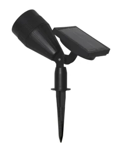 POWERSPOT Solcells-spotlight 15cm Svart IP44