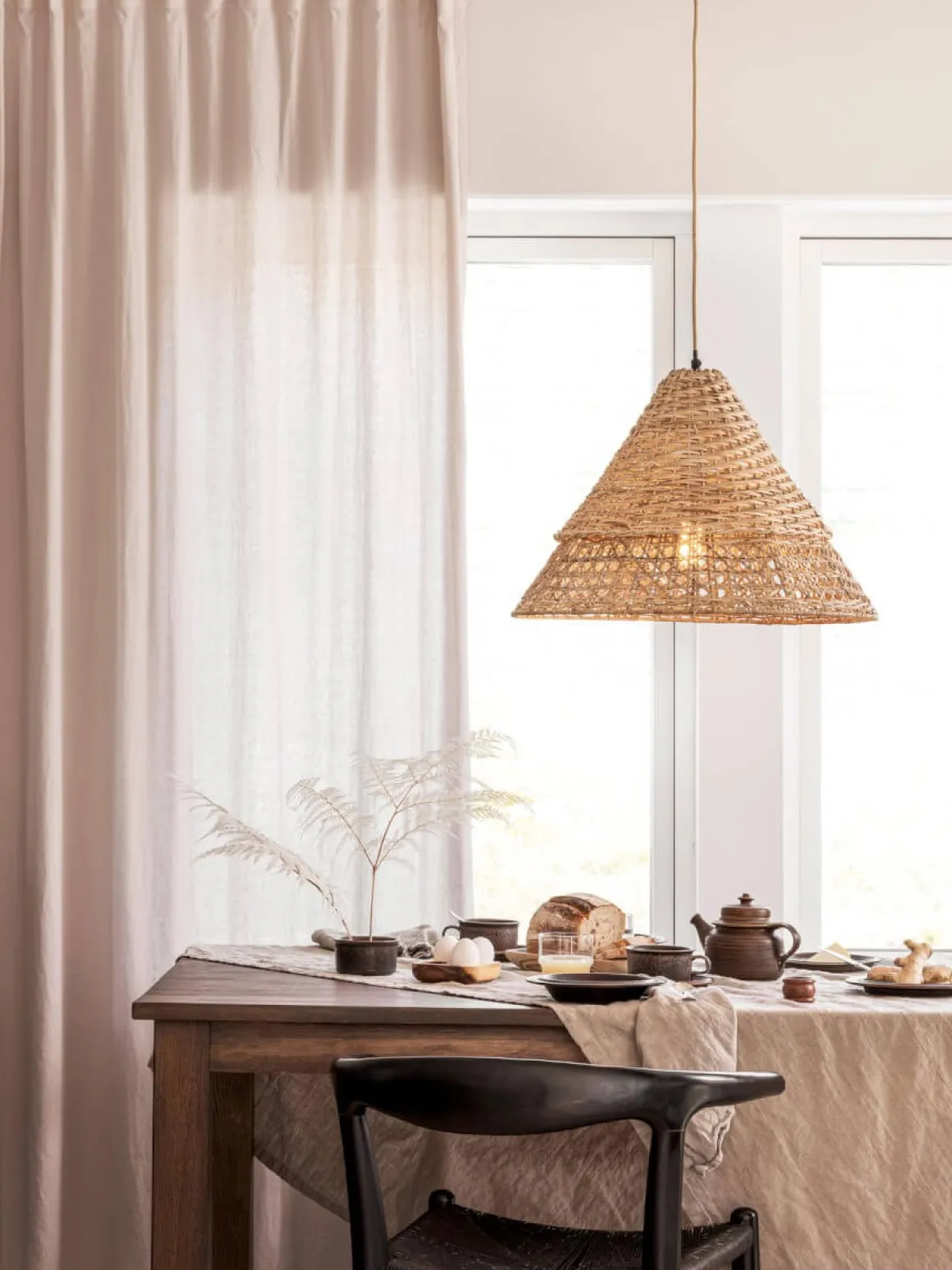 PUNE Takpendel 50cm Natur Rotting