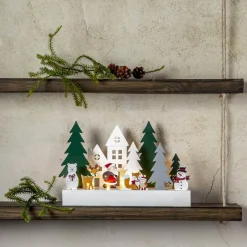 PUZZEL Ljusstake Batteri 7L 25cm