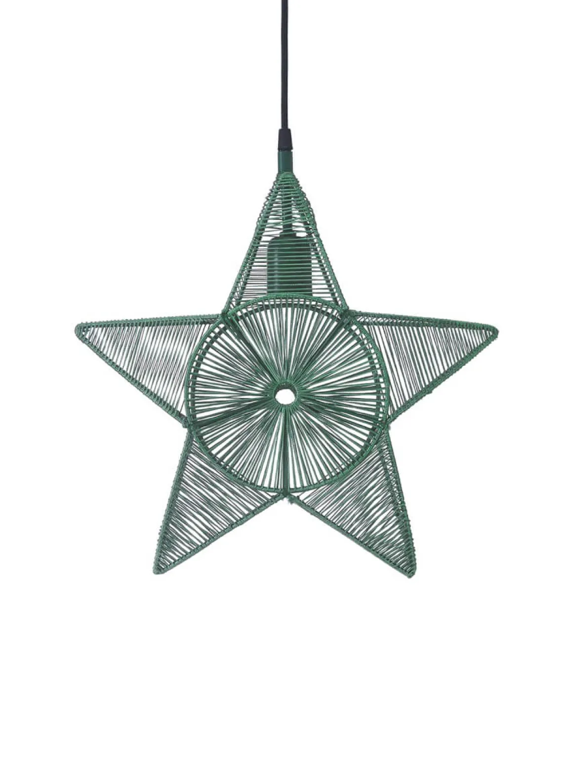 REGINA Star Julstjärna 40cm Grön