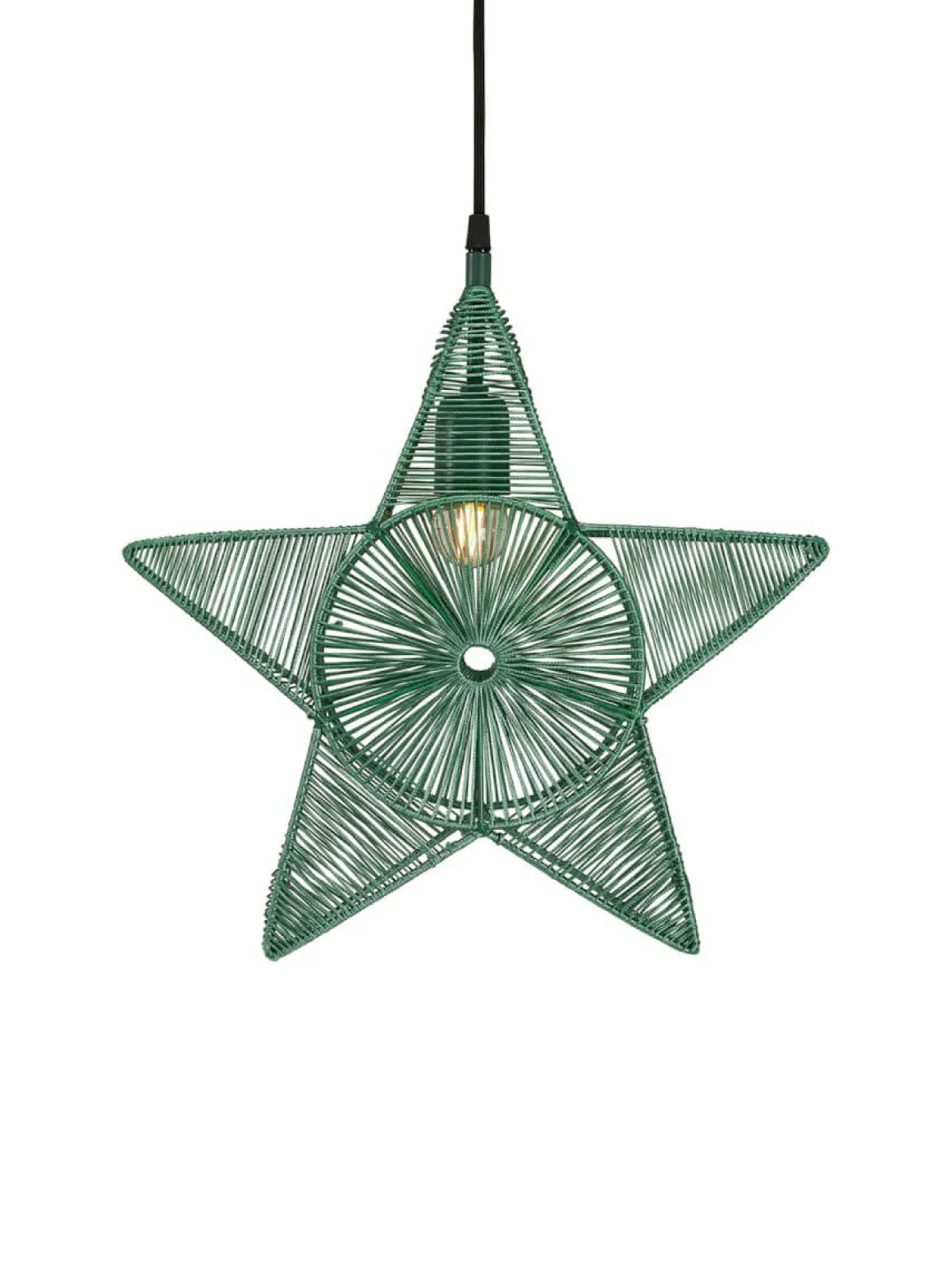 REGINA Star Julstjärna 40cm Grön