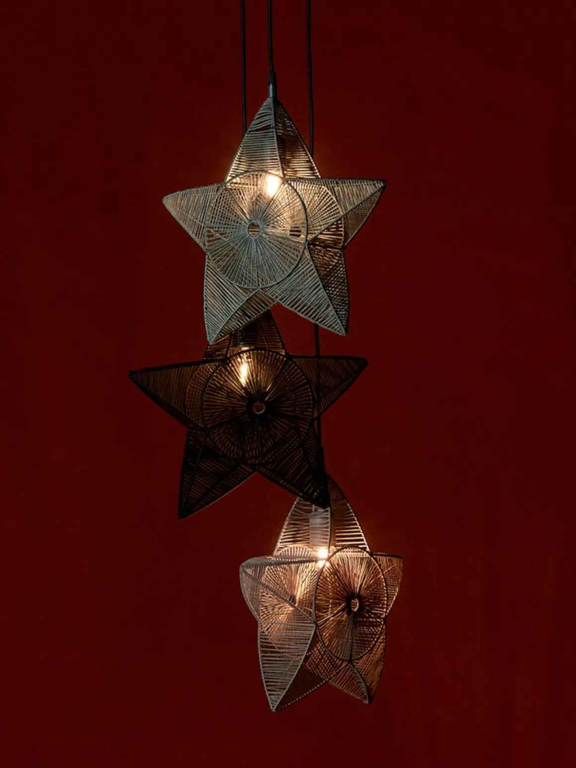 REGINA Star Julstjärna 40cm Grön