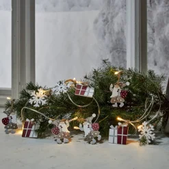 REINBEK Ljusslinga Batteri 1,8m 10LED Varmvit/