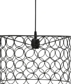 RING Taklampa 40cm Mattsvart