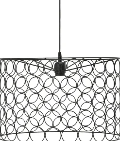 RING Taklampa 50cm Mattsvart