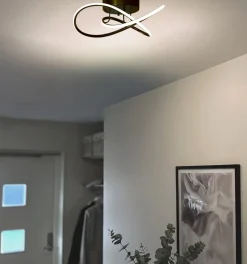 ROLLER Plafond LED 50cm Svart