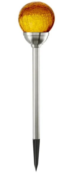 ROMA Solcells-Dekoration 45cm Amber