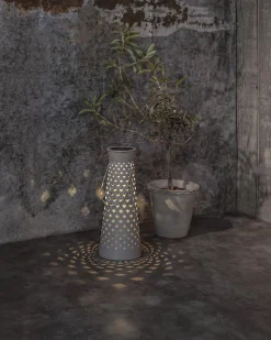 ROMBY Solcellslykta 38,5cm Grå