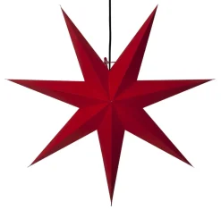 ROZEN Pappersstjärna 100cm Röd