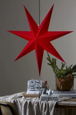 ROZEN Pappersstjärna 100cm Röd
