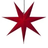 ROZEN Pappersstjärna 70cm Röd