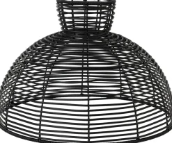 RUNDE Lampskärm 47cm Svart