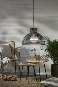 RUNDE Lampskärm 47cm Svart