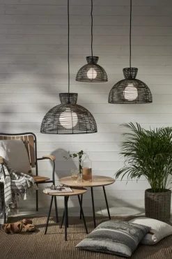 RUNDE Lampskärm 47cm Svart