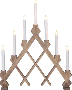 Rut Ljusstake 53cm Brun